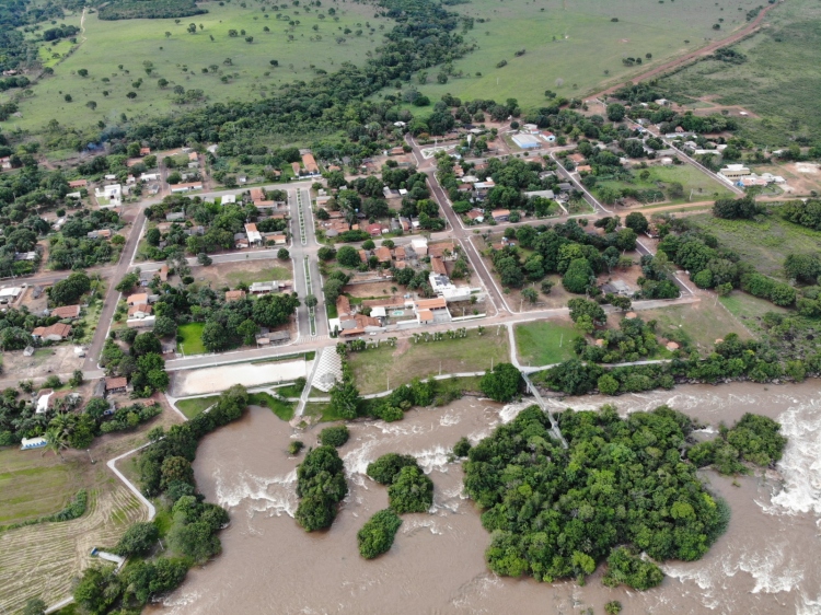 Fotos aéreas de Novo São Joaquim - MT