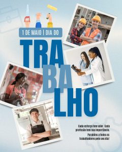 Parabenizar o trabalhador.